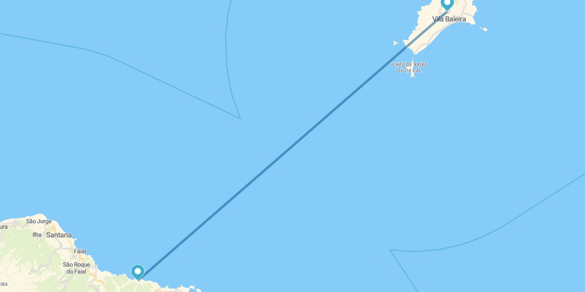 Madeira y Porto Santo en avión