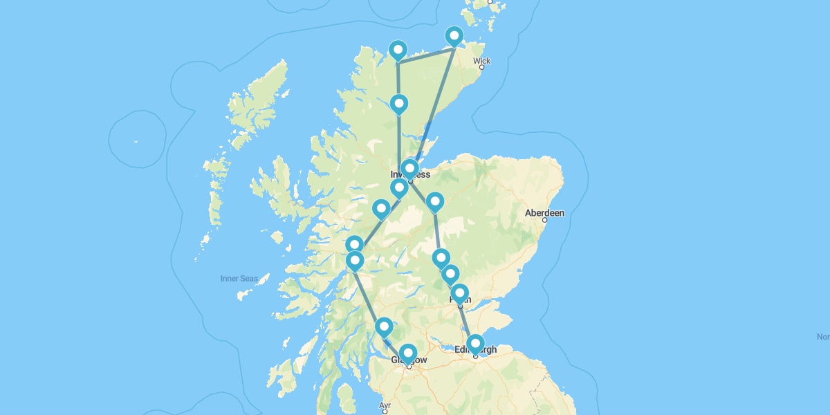 Ruta por el Norte Escocés y las Highlands (Tierras Altas)