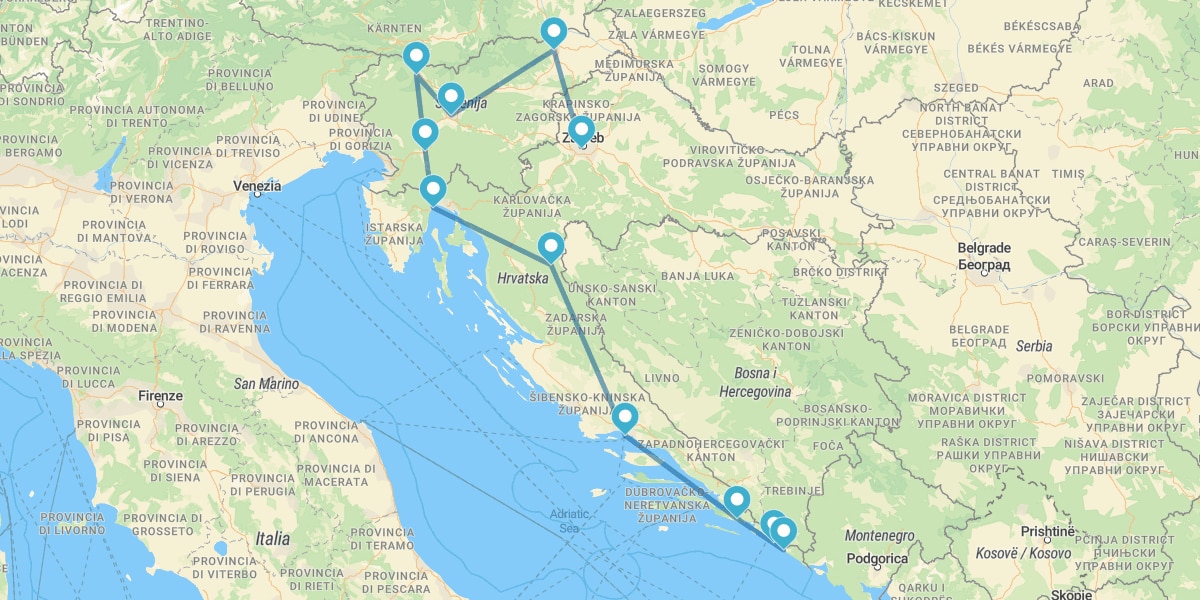 Croacia y Eslovenia