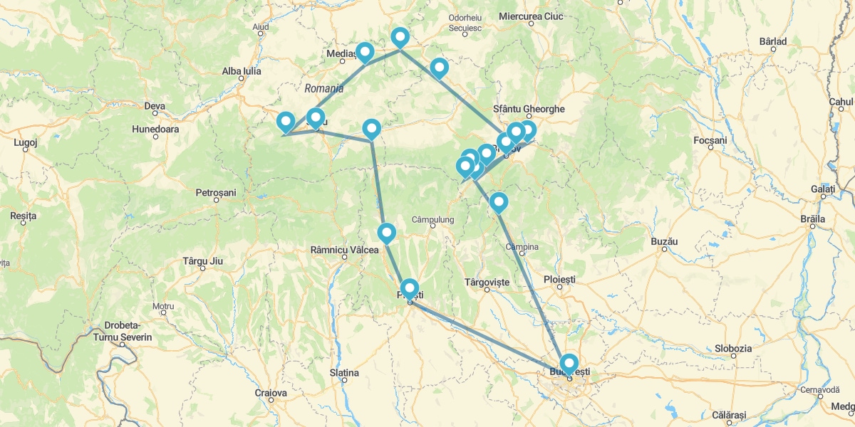 Ruta por Transilvania