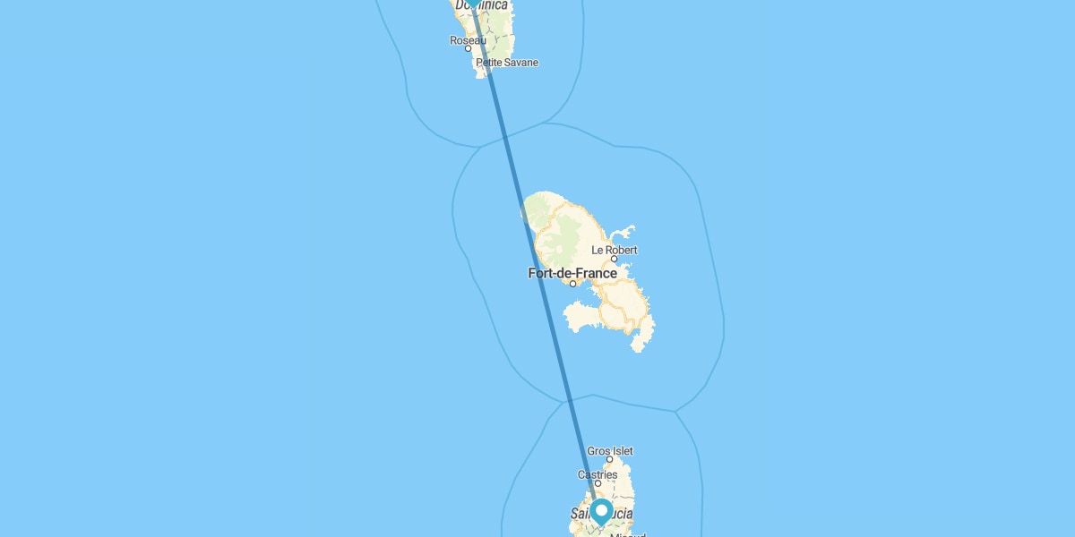 Dominica y Santa Lucía