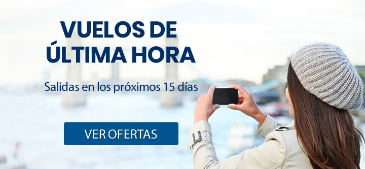 Vuelos de ultima hora
