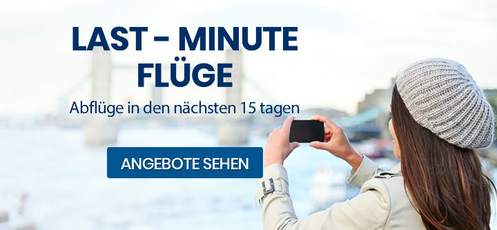 Last-Minute-Flüge