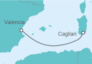 Itinerario del Crucero Italia - MSC Cruceros