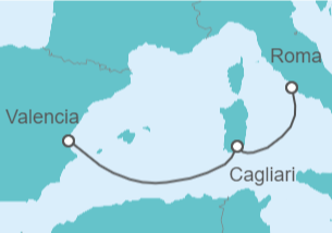 Itinerario del Crucero Italia - MSC Cruceros