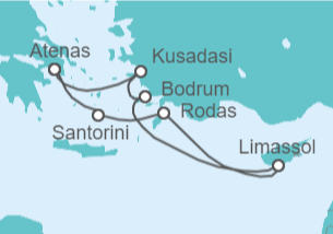 Itinerario del Crucero Grecia, Turquía, Chipre  - Royal Caribbean