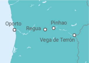 Itinerario del Crucero Portugal - AmaWaterways