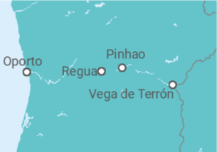 Itinerario del Crucero Portugal - AmaWaterways