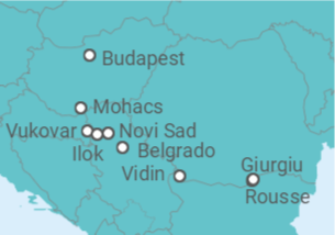 Itinerario del Crucero Hungría - AmaWaterways