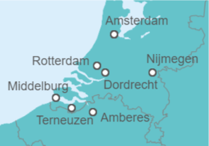 Itinerario del Crucero Navegando por el Rin  - Riverside