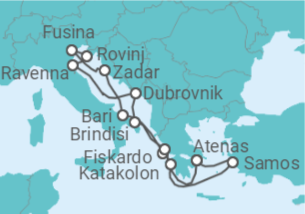 Itinerario del Crucero Italia, Croacia - Explora Journeys