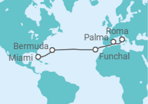 Itinerario del Crucero Pasaje del nuevo mundo  - Regent Seven Seas