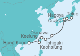 Itinerario del Crucero De zen a energía festiva - Regent Seven Seas