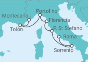 Itinerario del Crucero Mediterráneo, un destino imprescindible - Silversea