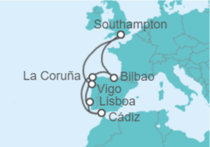 Itinerario del Crucero Estilo Español - Royal Caribbean