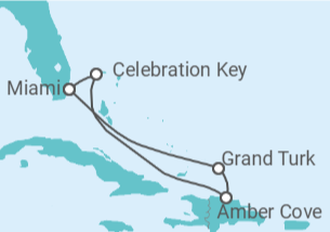 Itinerario del Crucero Bahamas - Carnival Cruise Line