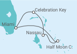 Itinerario del Crucero Bahamas - Carnival Cruise Line