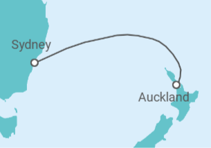 Itinerario del Crucero Mini Crucero: Auckland - Princess Cruises