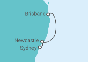 Itinerario del Crucero Mini Crucero: Sídney - Princess Cruises
