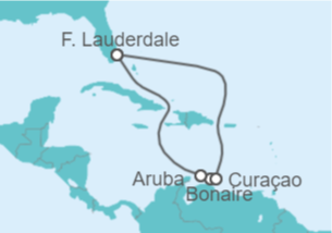 Itinerario del Crucero Curaçao, Aruba, Bonaire - Celebrity Cruises