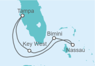 Itinerario del Crucero Estados Unidos, Bahamas - Celebrity Cruises