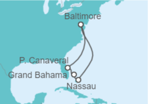 Itinerario del Crucero Bahamas - Royal Caribbean