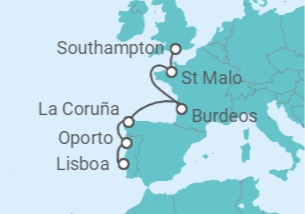 Itinerario del Crucero Un viaje por una rica cultura y sabores intensos - Explora Journeys