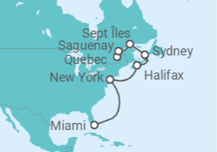 Itinerario del Crucero Un viaje desde impresionantes entornos naturales hasta vibrantes paisajes urbanos modernos - Explora Journeys