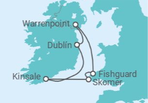 Itinerario del Crucero Estados Unidos (EE.UU.) - Ponant