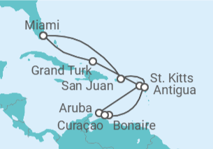 Itinerario del Crucero Una Navidad inolvidable - Silversea
