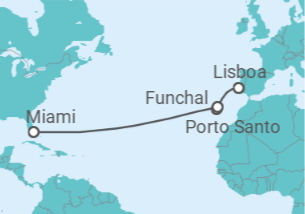 Itinerario del Crucero Portugal - Silversea