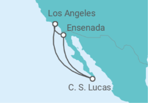 Itinerario del Crucero Méjico - Carnival Cruise Line