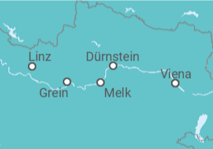 Itinerario del Crucero Austria - Riverside