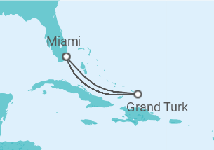 Itinerario del Crucero Caribe Oriental - Royal Caribbean