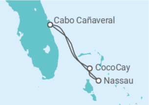 Itinerario del Crucero Bahamas & Perfect Day - Royal Caribbean