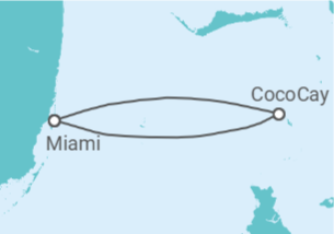 Itinerario del Crucero Escapada Perfect Day - Royal Caribbean
