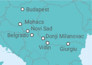 Itinerario del Crucero Hungría - Riverside