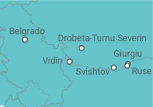 Itinerario del Crucero El Danubio en el enigmático Oriente - Riverside