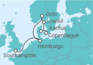 Itinerario del Crucero Dinamarca, Noruega, Holanda - Explora Journeys