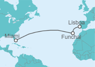 Itinerario del Crucero Portugal - Seabourn