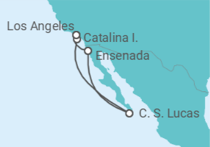 Itinerario del Crucero México - Royal Caribbean