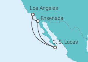Itinerario del Crucero México - Royal Caribbean