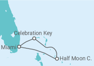 Itinerario del Crucero Estados Unidos (EE.UU.) - Carnival Cruise Line