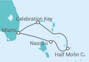 Itinerario del Crucero Bahamas - Carnival Cruise Line