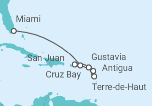 Itinerario del Crucero Un viaje de coloridos tesoros e idílicos paisajes isleños - Explora Journeys