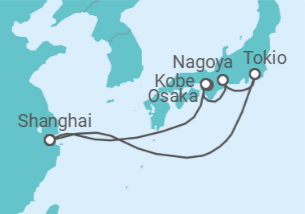 Itinerario del Crucero Japón - Royal Caribbean