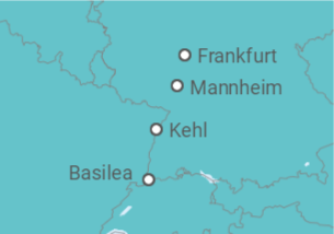 Itinerario del Crucero Fairytale Christmas on the Rhine - Riverside