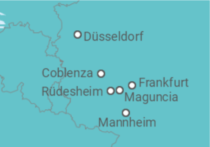 Itinerario del Crucero Alemania - Riverside