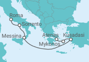 Itinerario del Crucero História y patrimonio - Regent Seven Seas