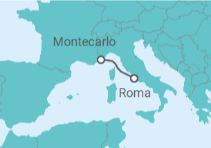 Itinerario del Crucero Un fin de semana de carreras diferente en el Gran Premio de Mónaco - Explora Journeys